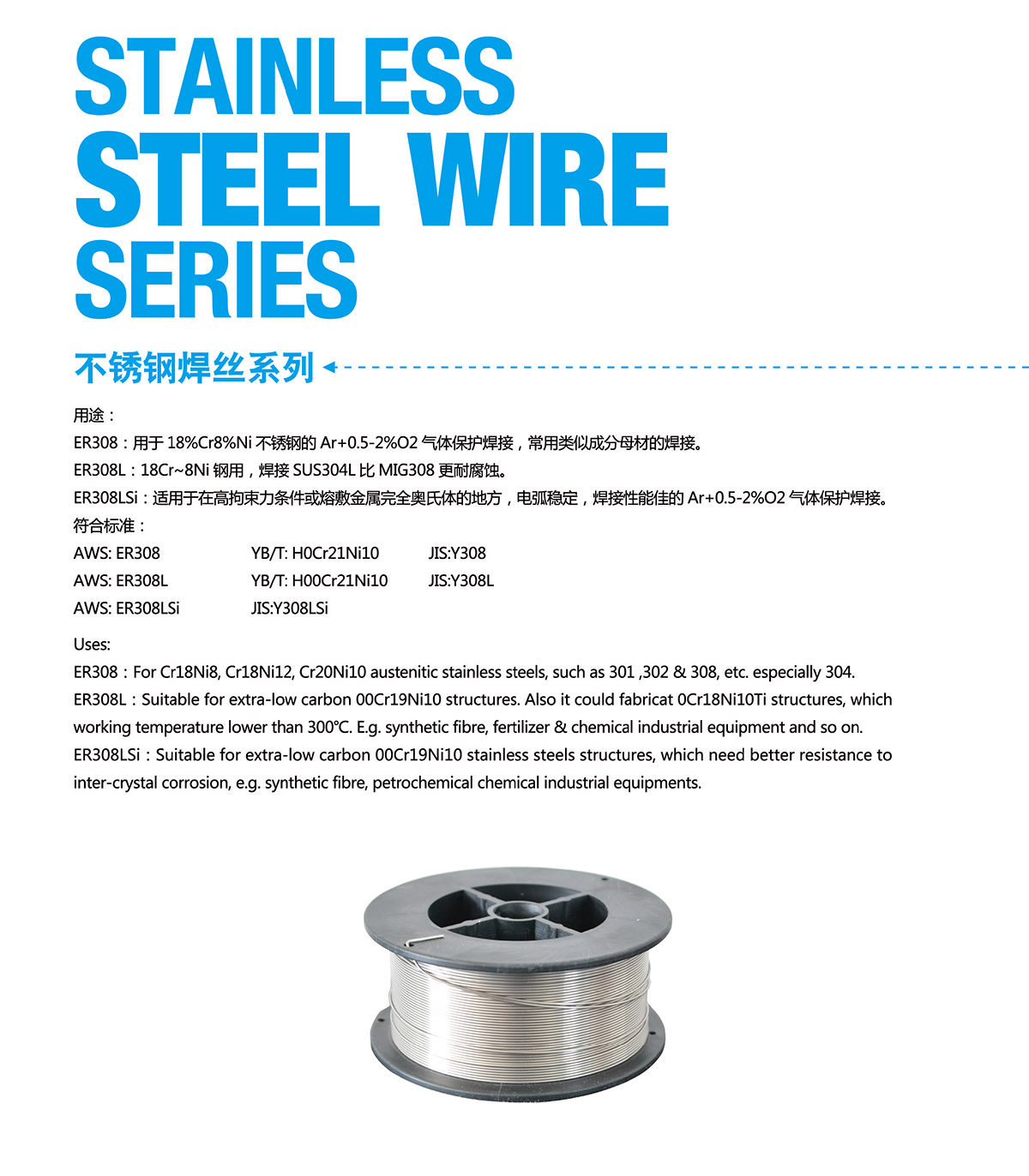 1641624952652654.jpg ER308 Stainless Steel Welding Wire样册1.jpg